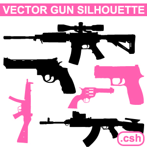 Gun silhouette