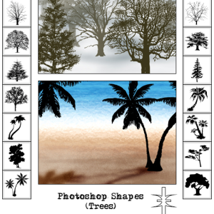 Various Tree Custom Shapes