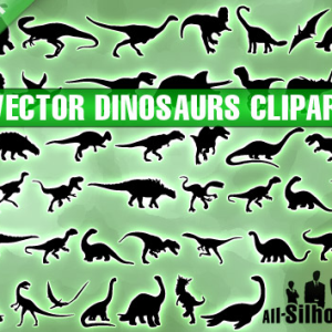 Vector Dinosaurs Clipart