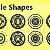 20 Photoshop Shapes Circles CSH