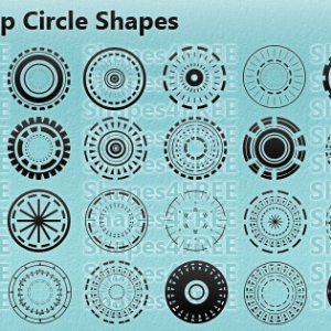 31 Photoshop Circle Shapes Intricate Circles