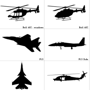 Aircraft Custom Shape