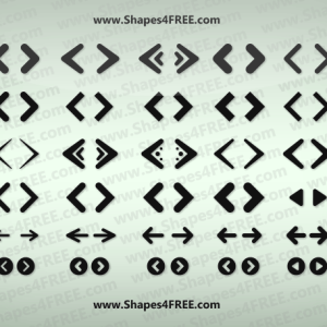 70 Web Arrows Icons