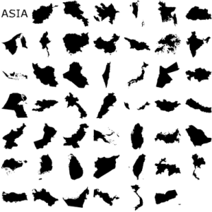 Asia Custom Shape Set for Photoshop