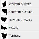 Australia Custom Shape Set for Photoshop