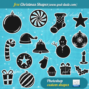 Christmas Free Vector Shapes