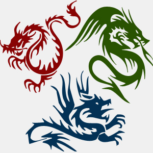 Dragon Tattoo Shapes