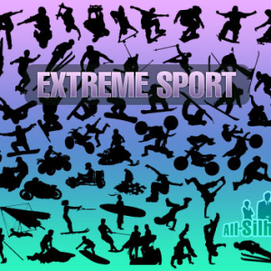 Extreme Sport Vector Shapes for Photoshop