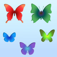 Free Butterfly Shapes