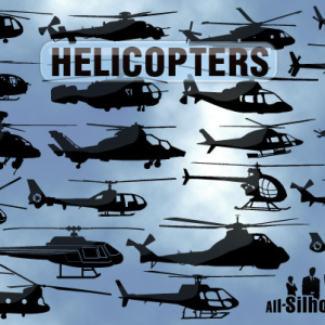 Free Vector Helicopters