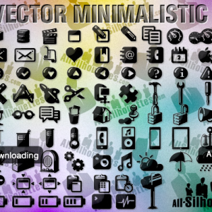 Free Vector Minimalistic Icons