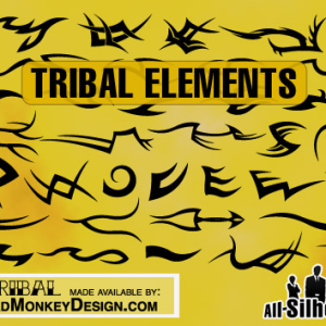 Tribal Tattoo Elements