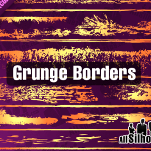 Grunge Border Photoshop Shapes