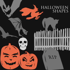 Halloween Horror Photoshop Shapes