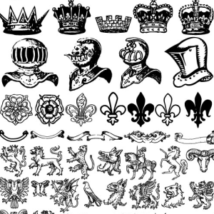 Heraldic Shapes and Symbols
