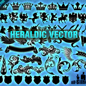 Heraldic Vector Clipart
