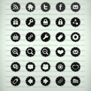 60 Photoshop Stitched Icons