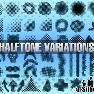 Vector Halftones Elements