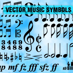 Vector Music Symbols