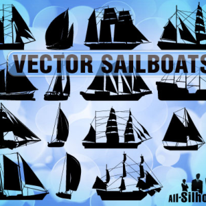 Free Vector Sailboats