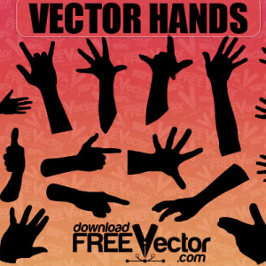 Vector hands