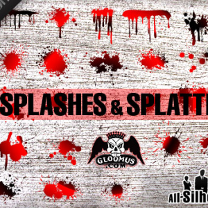 Grunge Splashes 038 Splatters