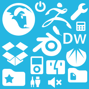 100 Web Icon Shapes